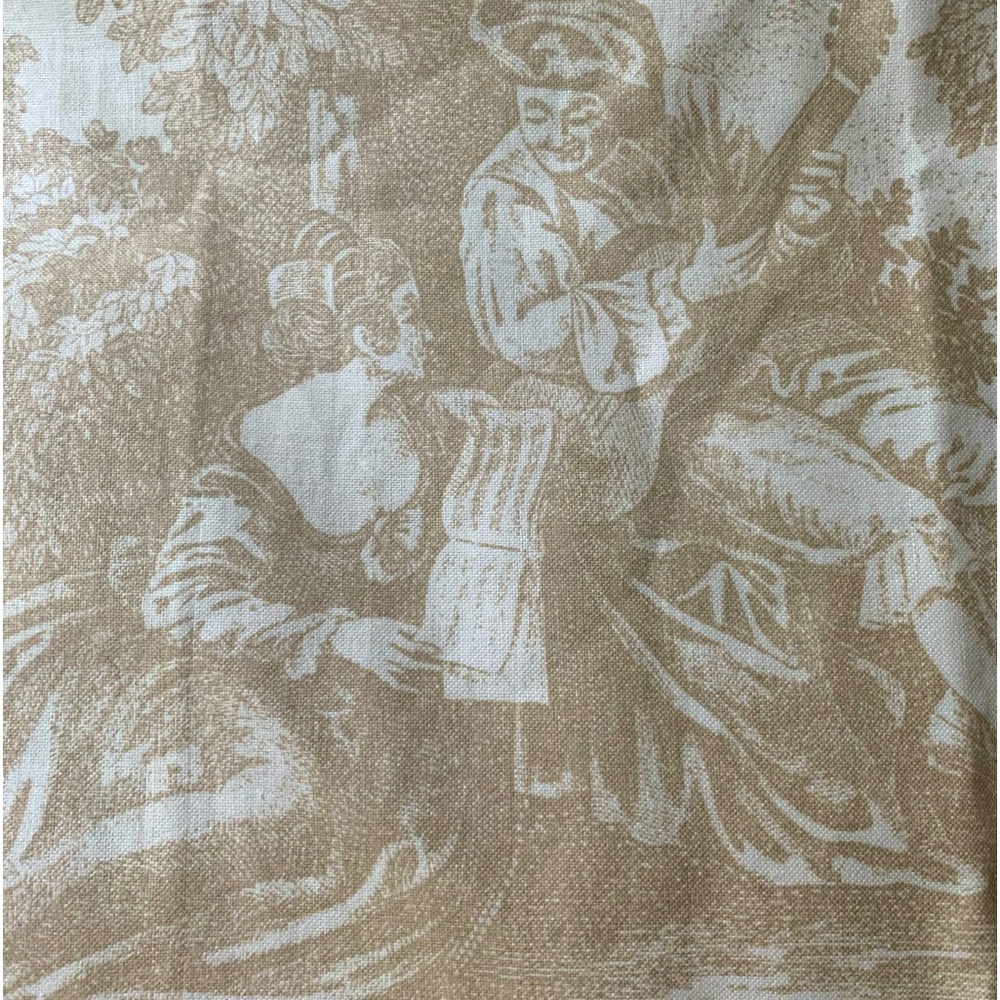 Vintage Kravet Victorian Toile Fabric